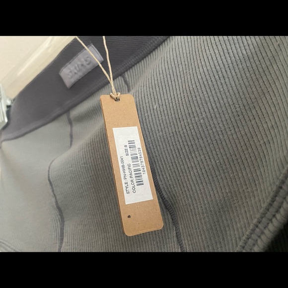 SKIMS  cotton rib high waisted full brief in Pacific Size S new with tag - Picture 4 of 4